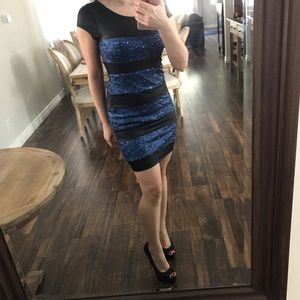 Sequin short dress